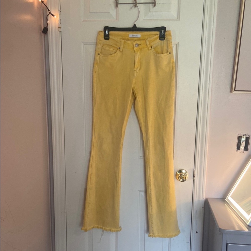 Yellow Women's Jeans